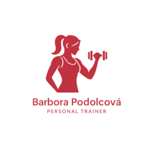 white and red round fitness logo (2)